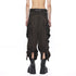 JULIUS 917PAM1-BW Dark Brown / Gas Mask Pants